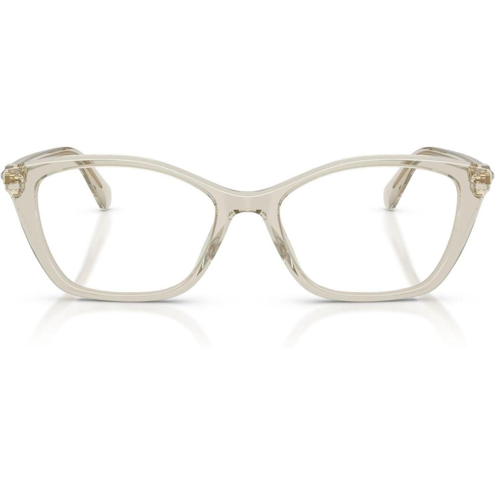 imageSwarovski womens Sk2065 Square Prescription Eyewear FramesTransaprent BeigeDemo Lens