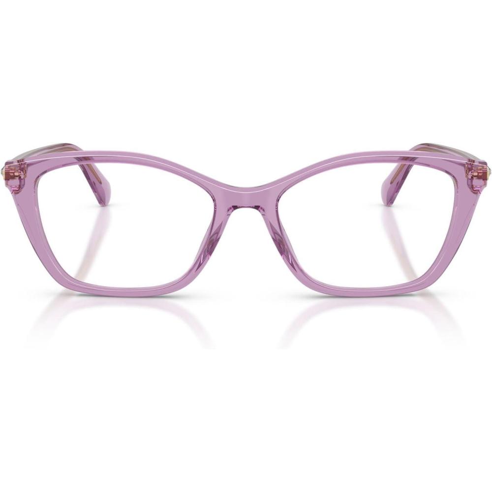 imageSwarovski womens Sk2065 Square Prescription Eyewear FramesTransparent AmethystDemo Lens