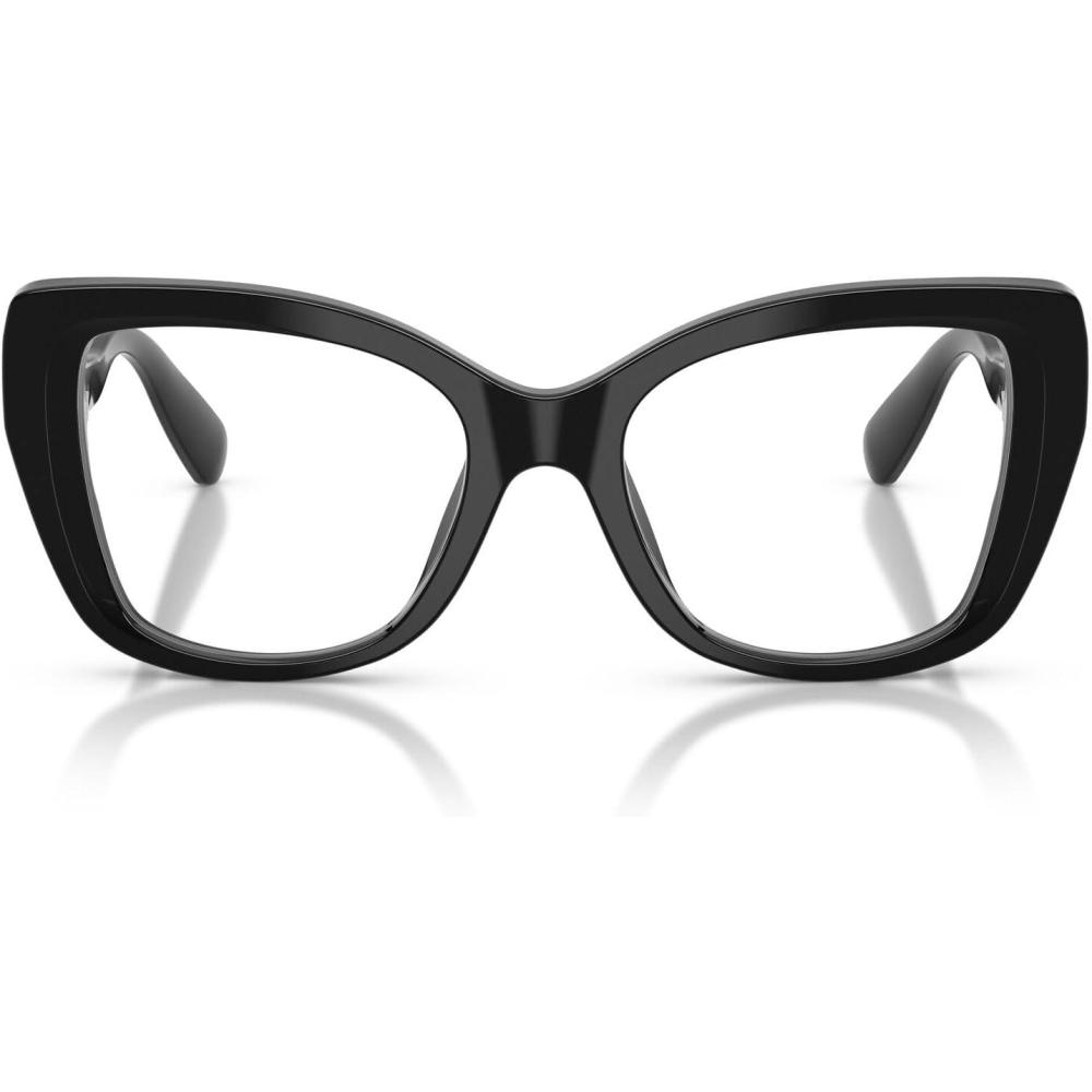 imageSwarovski womens Sk2066u Universal Fit Butterfly Prescription Eyewear FramesBlackCrystalDemo Lens