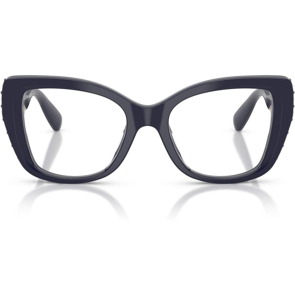 imageSwarovski womens Sk2066u Universal Fit Butterfly Prescription Eyewear FramesBlueDemo Lens