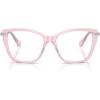 Transparent Pink/Demo Lens