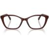 Transparent Burgundy/Demo Lens