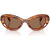 Striped Havana/Dark Brown