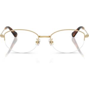 Swarovski womens Sk1039d Low Bridge Fit Oval Prescription Eyewear Frames(Gold/Demo Lens)
