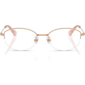 Swarovski womens Sk1039d Low Bridge Fit Oval Prescription Eyewear Frames(Rose Gold/Demo Lens)