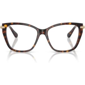 Swarovski womens Sk2060 Cat Eye Prescription Eyewear Frames(Havana/Demo Lens)