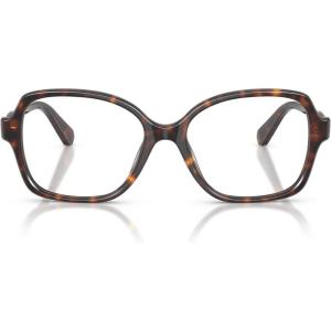Swarovski womens Sk2063 Square Prescription Eyewear Frames(Havana/Demo Lens)