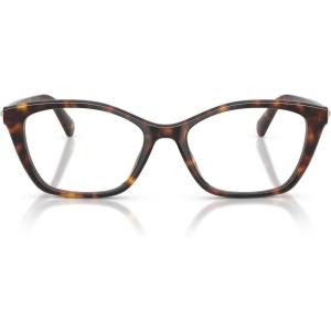 Swarovski womens Sk2065 Square Prescription Eyewear Frames(Havana/Demo Lens)