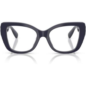 Swarovski womens Sk2066u Universal Fit Butterfly Prescription Eyewear Frames(Blue/Demo Lens)
