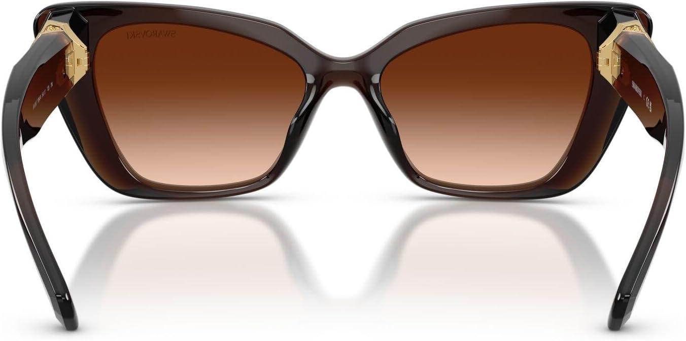 imageSwarovski Womens Sk6047Transparent BrownBrown Gradient