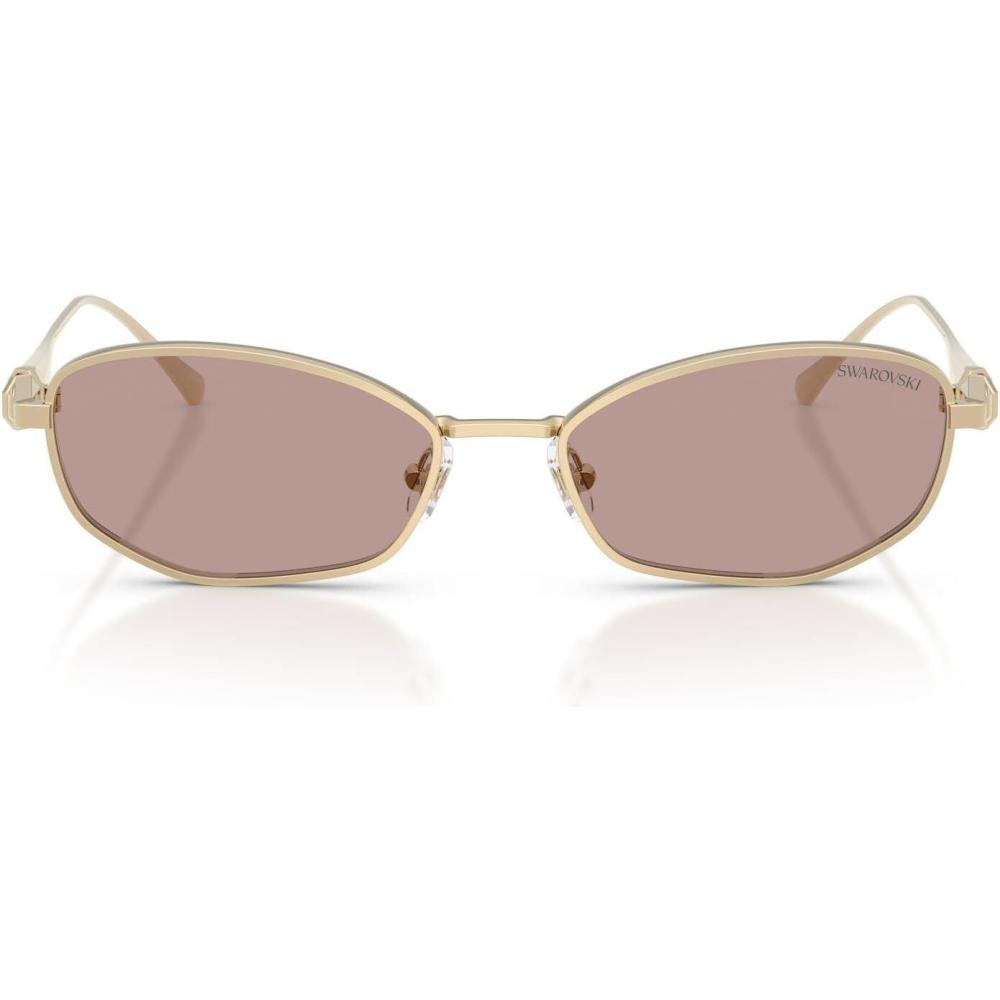 imageSwarovski Womens Sk7042Pale GoldPinkLight Purple Brown