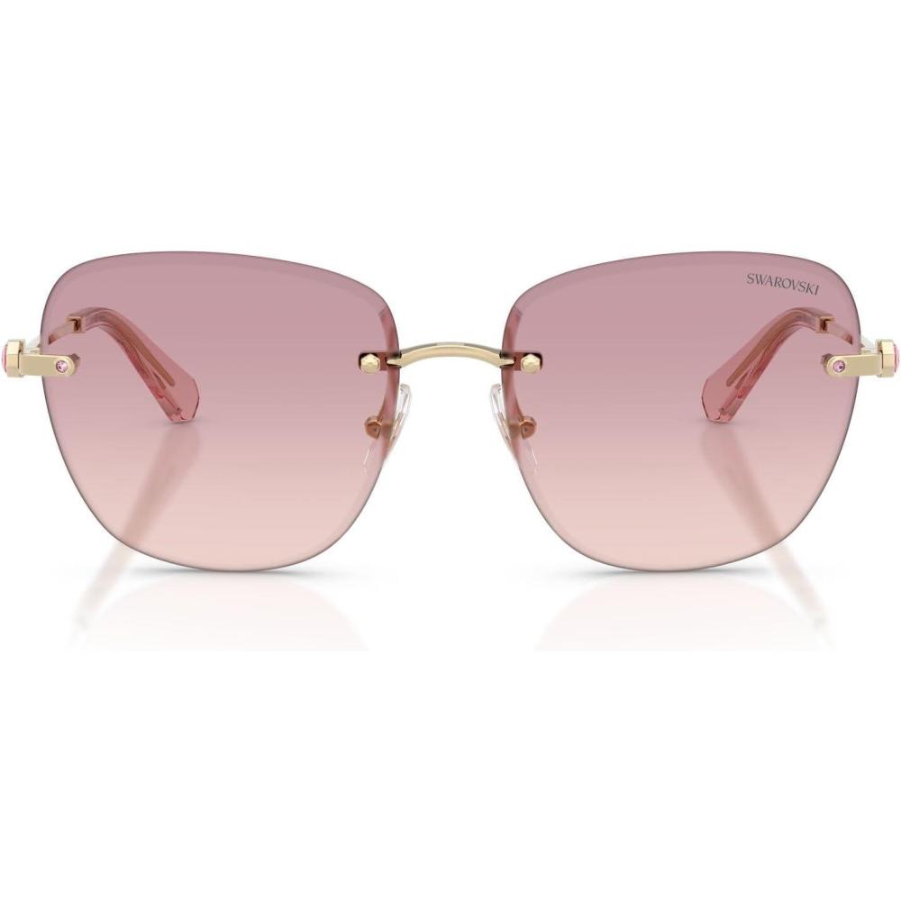 imageSwarovski Womens Sk7043Pale GoldBrown Gradient Dark Violet