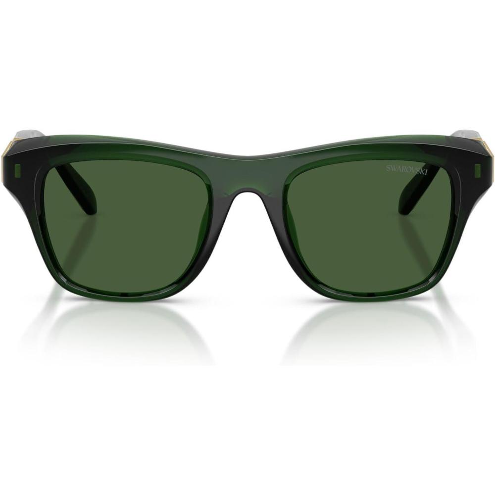imageSwarovski womens Sk6056u Universal FitMilky Dark GreenDark Green