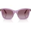 imageSwarovski Womens SK6063 Square Sunglasses Transparent AmethystViolet Gradient 54 mm