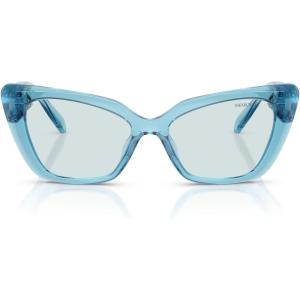 Swarovski Women’s Sk6047(Transparent Light Blue/Photochromic Azure Polarized)