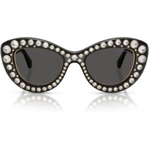 Swarovski Women’s Sk6060(Transparent Dark Grey/Dark Grey)