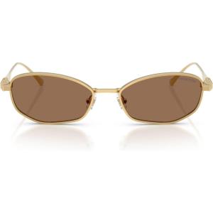 Swarovski Women’s Sk7042(Gold/Dark Brown)