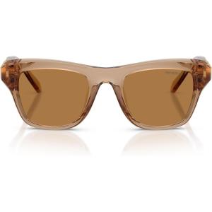 Swarovski womens Sk6056u Universal Fit(Transparent Beige/Bronze)