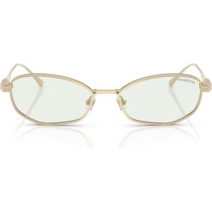Swarovski womens Sk7042 Square Sunglasses(Pale Gold/Photochromic Green to Dark Green Polarized)